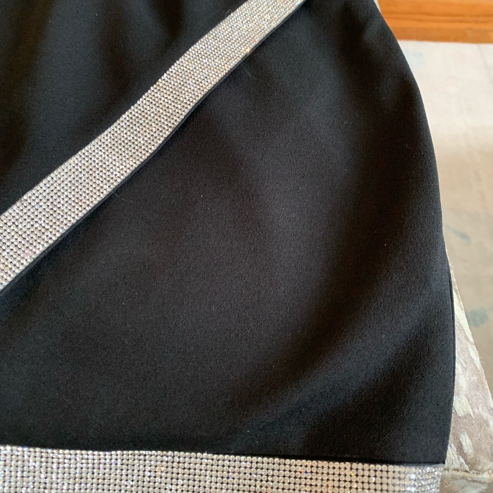 BCX Dress- Black with Rhinestones - Picture 4 of 6
